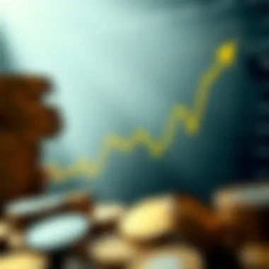 Graph showing investment strategies in the crypto market