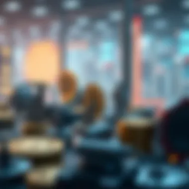 Visualizing cryptocurrency applications in various sectors