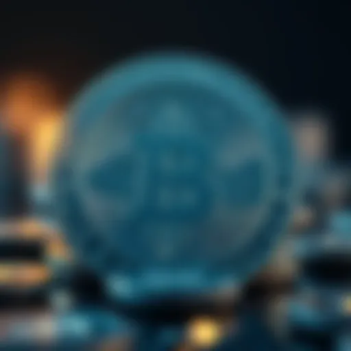 Visual representation of Aidoge cryptocurrency