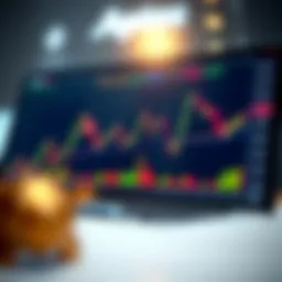 A detailed view of the Aptos chart showcasing market trends