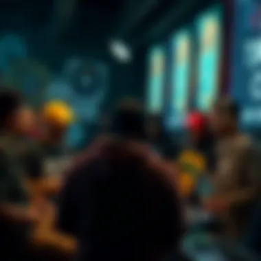 The Growing Community of Beat Makers A community gathering of beat makers sharing ideas and networking