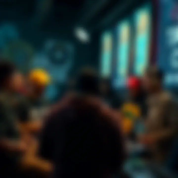 The Growing Community of Beat Makers A community gathering of beat makers sharing ideas and networking