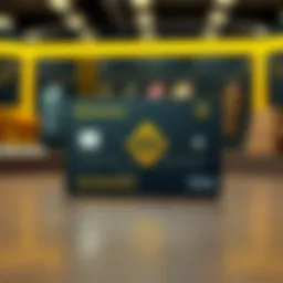 A detailed view of the Binance card showcasing its sleek design and features