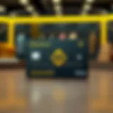 Binance Card Design and Features A detailed view of the Binance card showcasing its sleek design and features