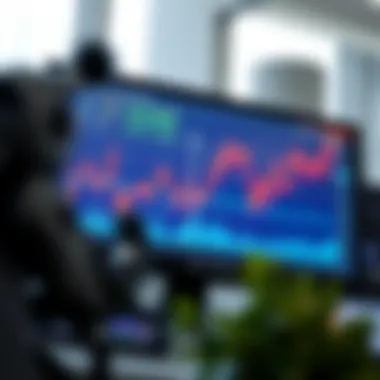 Market Trends Analysis Visual representation of market trends influenced by trading bots