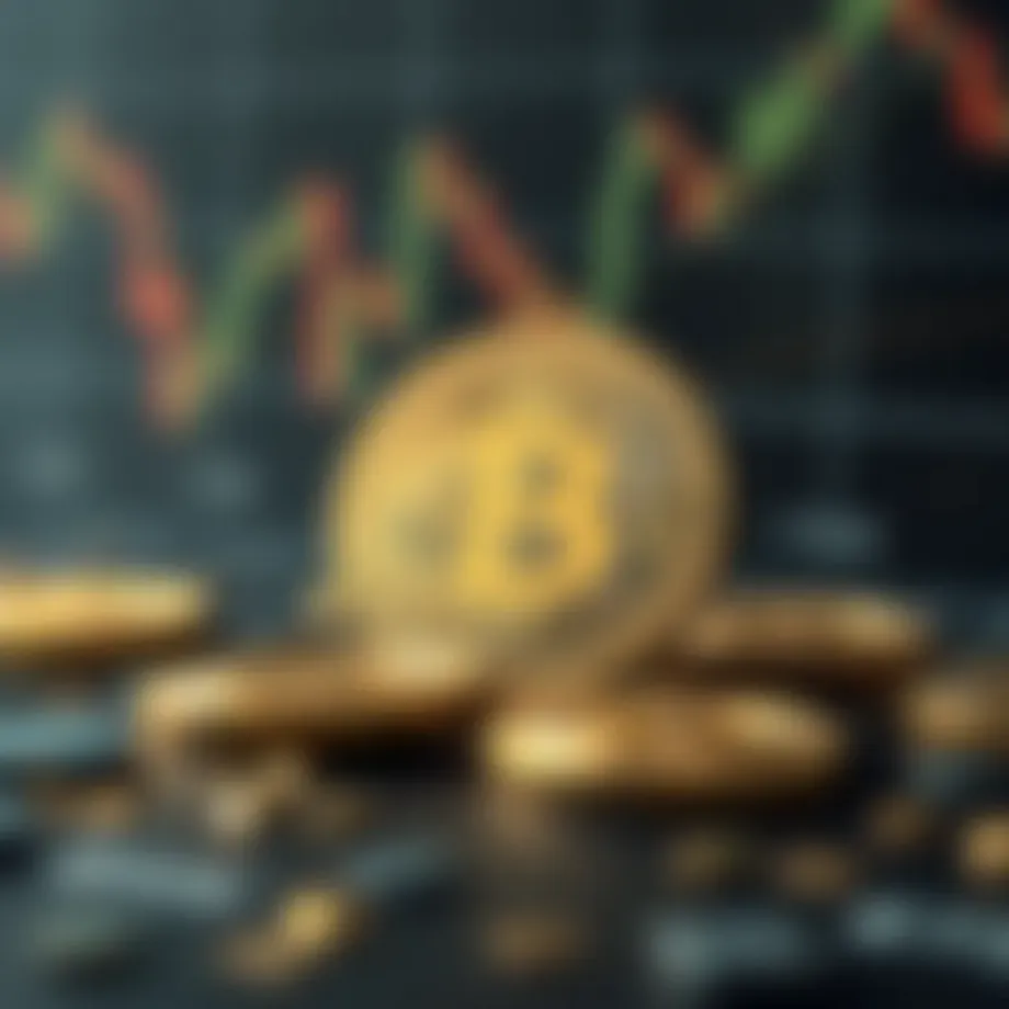Conceptual illustration of Bitcoin ETF