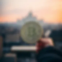 Symbolic representation of Bitcoin evolution