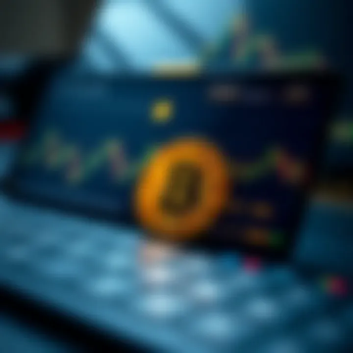 User interface of a popular Bitcoin wallet