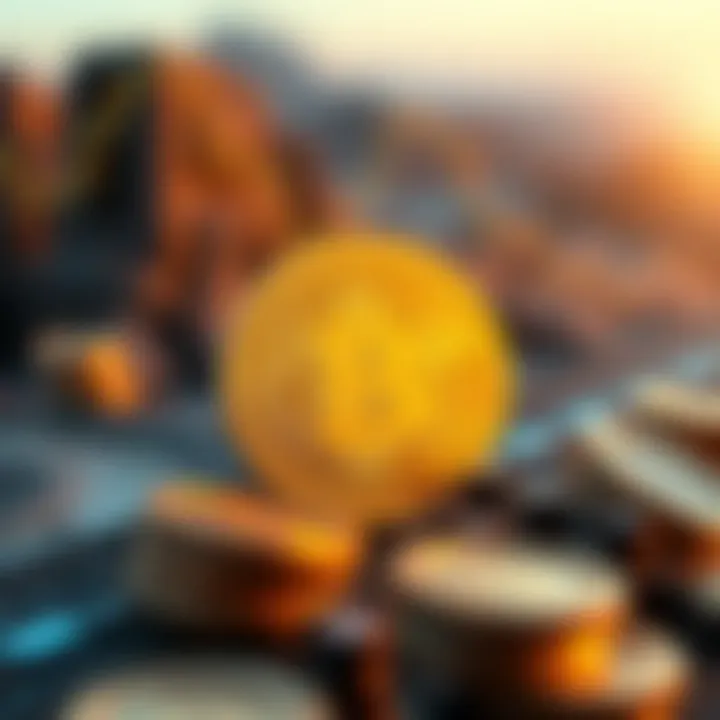 Cryptocurrency Trends Overview Visual representation of cryptocurrency trends