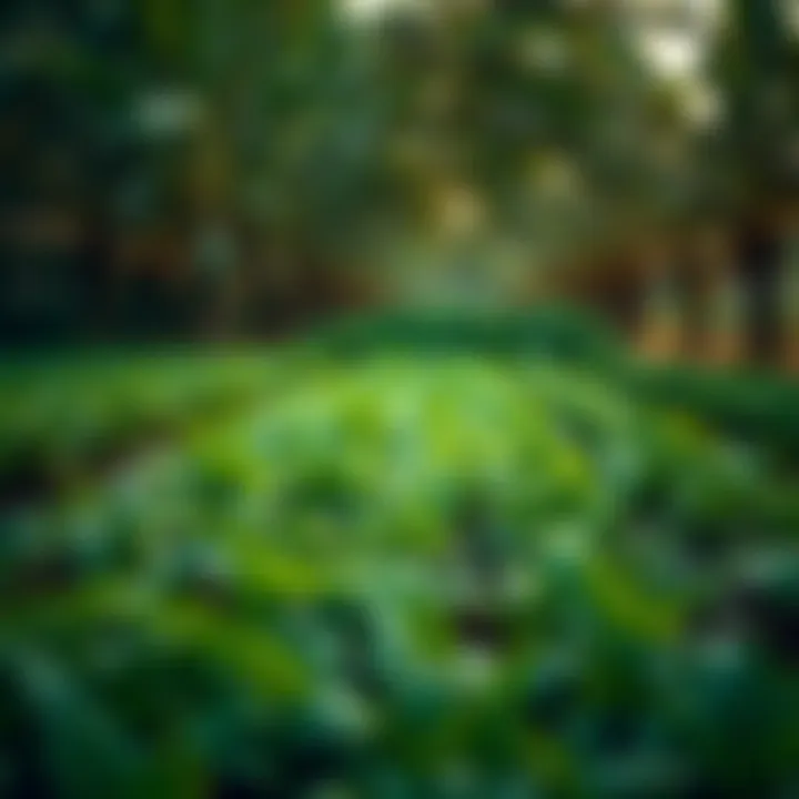 The Convergence of Blockchain and Agriculture Blockchain technology visual representation connecting farming and crypto