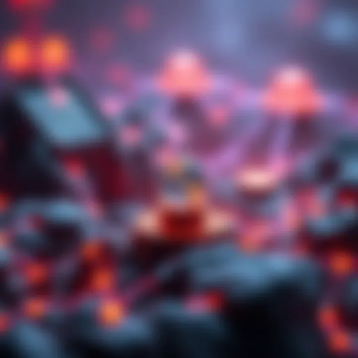 Impact of Azuki Elemental on the Blockchain Ecosystem Visual representation of blockchain ecosystem influenced by Azuki Elemental