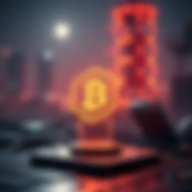 Blockchain Integration with Launchpad Illustration of blockchain technology integration with launchpad