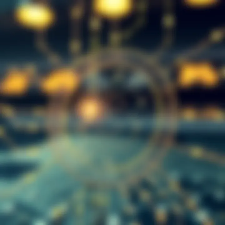 Understanding Blockchain Technology An intricate diagram illustrating the blockchain technology that powers Bitcoin.