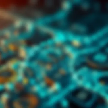 Visual exploration of blockchain technology