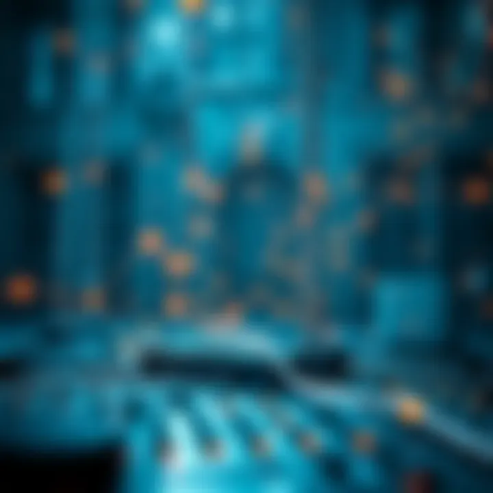 Fundamentals of Blockchain Technology Illustration depicting blockchain technology fundamentals