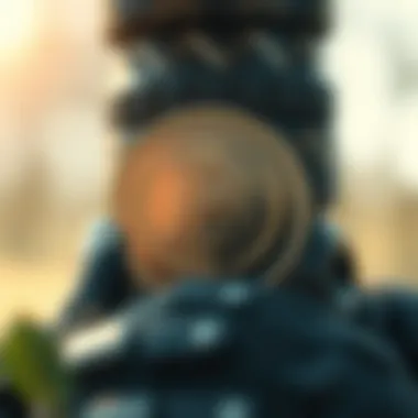 Conceptual representation of Blossery Coin in digital finance