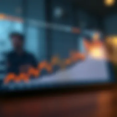 Graph representing break-even analysis in business