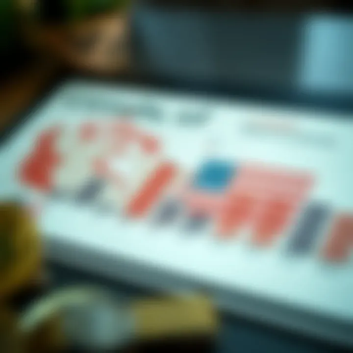 Chart comparing monetary policies of Canada and the USA