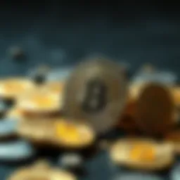 Concept of staking in cryptocurrency