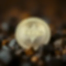 Conceptual representation of digital currency