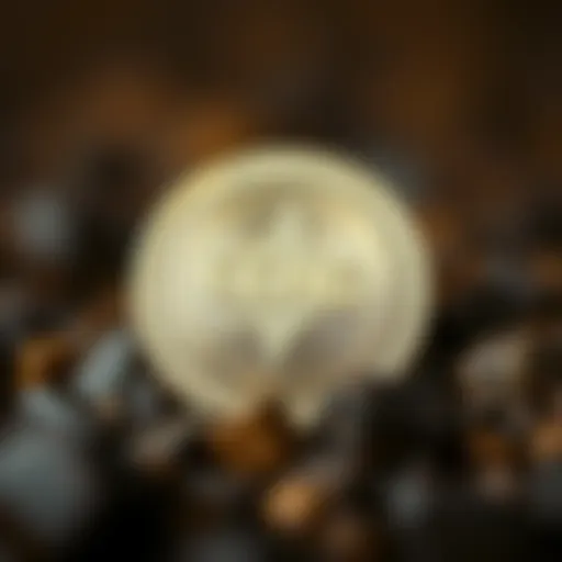 Conceptual representation of digital currency