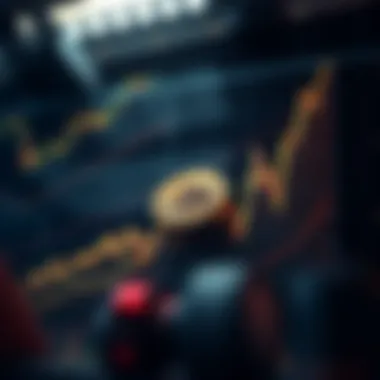 Graph illustrating market trends and growth potential