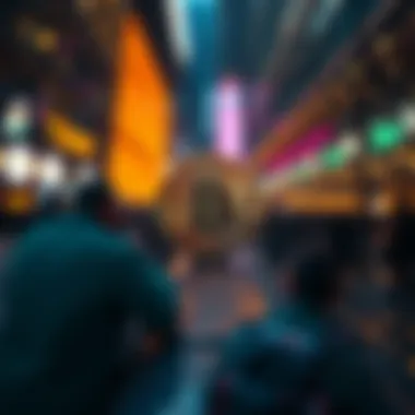 Interaction between centralized structures and decentralized networks