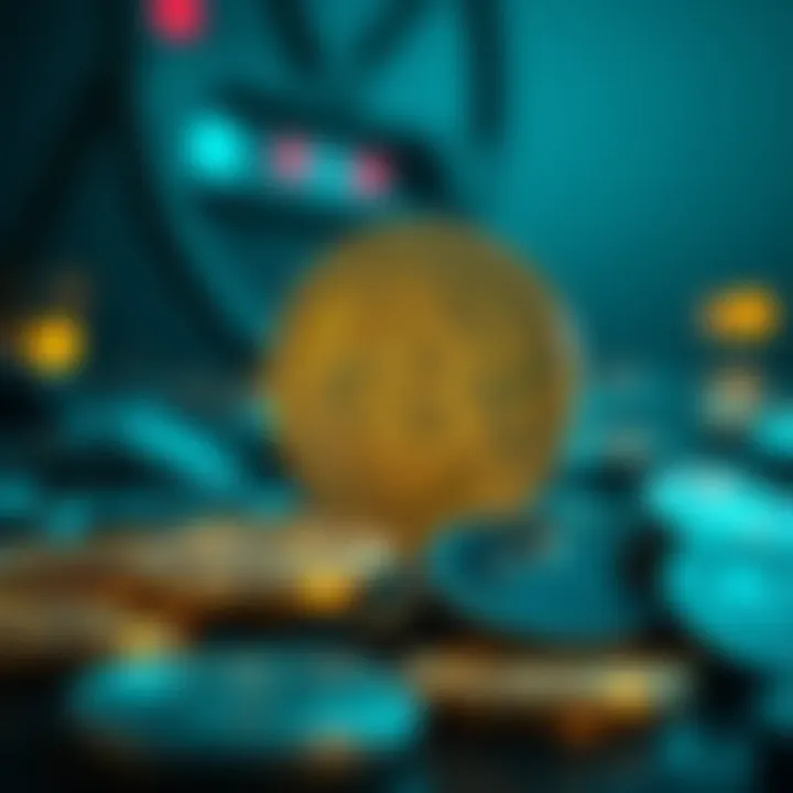 Challenges in Solid Chain Coin Development Visual metaphor for the challenges faced by solid chain coins