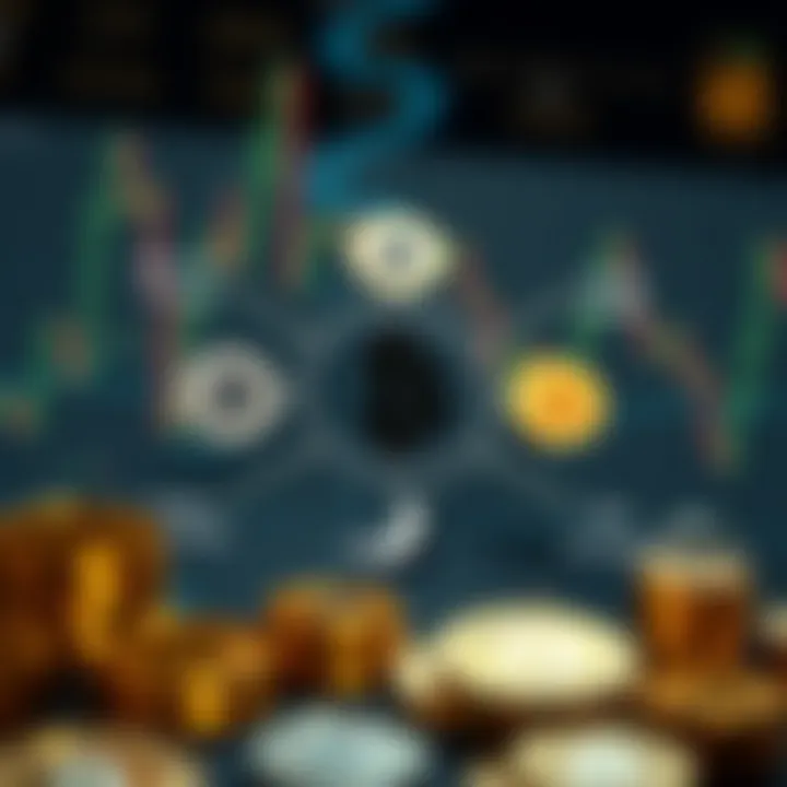 Diverse Investment Strategies in Cryptocurrency Diagram showcasing different investment strategies in crypto