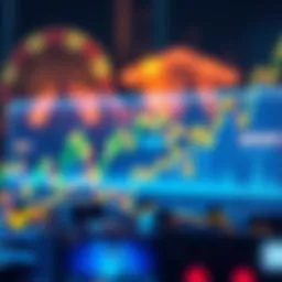 Visual representation of cryptocurrency market trends