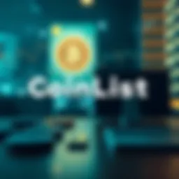 Conceptual representation of the CoinList platform
