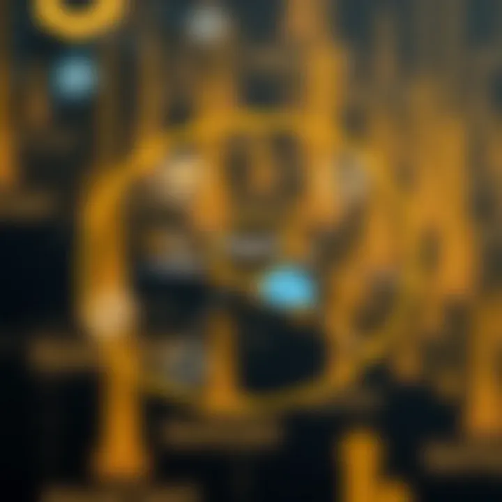 Diagram showing the connection between investors and projects