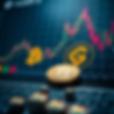 Comparative analysis chart of USDT and USDC