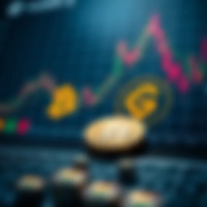 Comparative analysis chart of USDT and USDC