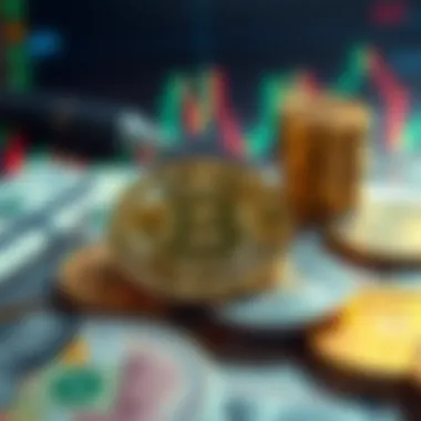 Crypto market interaction with fiat currencies