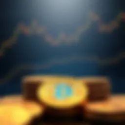 Visual representation of cryptocurrency rankings