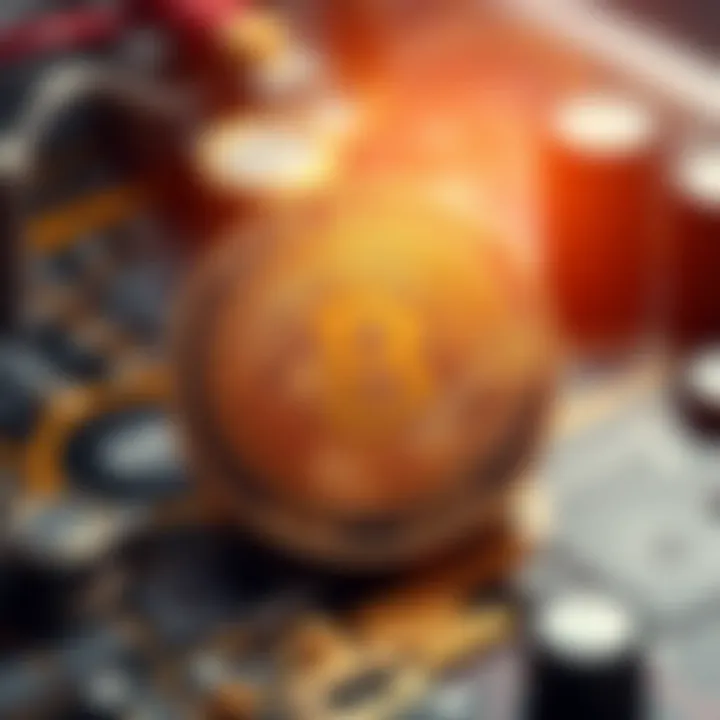 Illustration of cryptocurrency conversion mechanisms