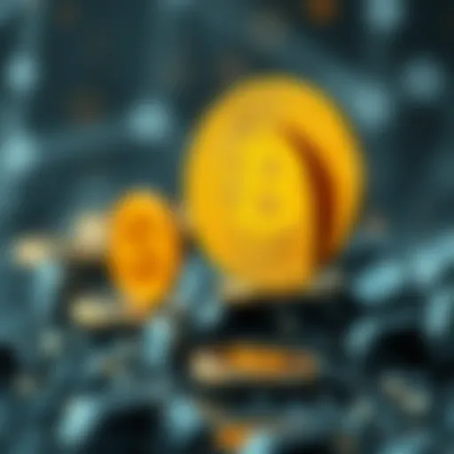 The Evolution of Cryptocurrency A futuristic representation of cryptocurrency evolution