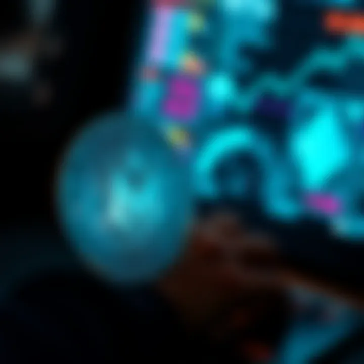 Conceptual illustration of cryptocurrency transactions using MetaMask