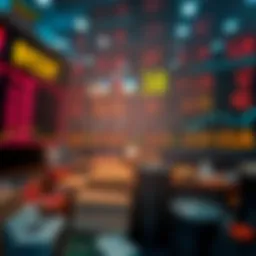 Visual representation of currency exchange rates