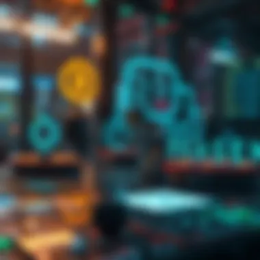A visual representation of DApps interacting within the Ropsten testnet ecosystem.