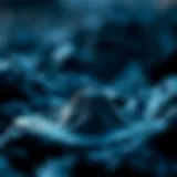 Conceptual illustration of delta hedging in finance