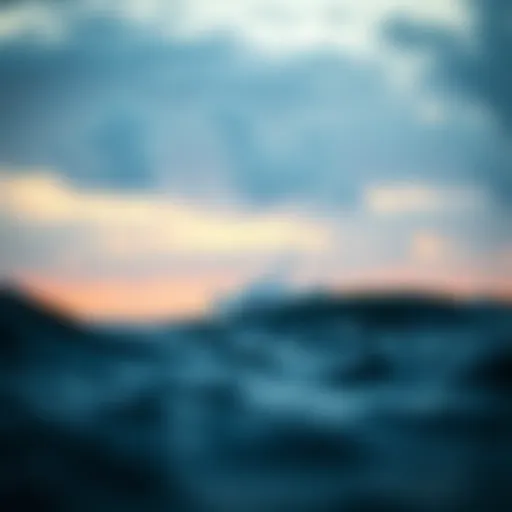 Visual representation of Elliott Wave Theory