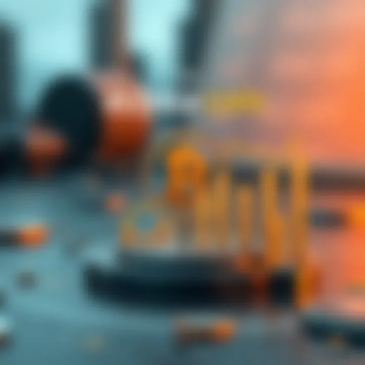 An infographic depicting the market position of Elysia Coin and its growth potential.