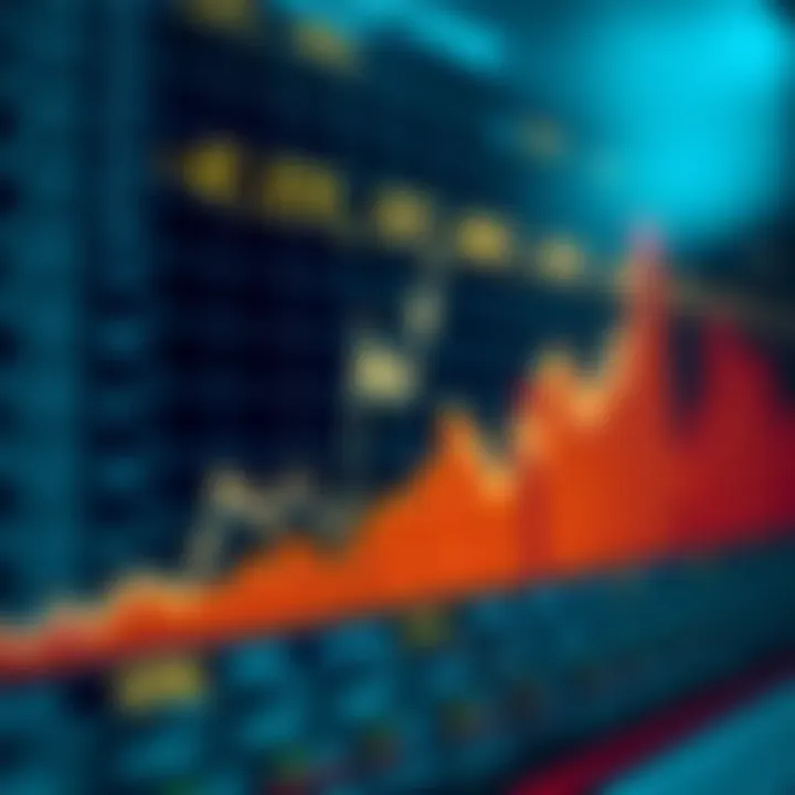 Graph showcasing market trends of ETF coins over time