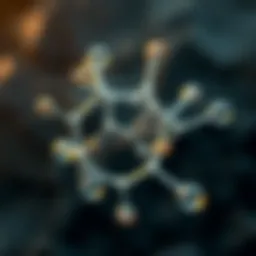 Chemical structure of ethers illustrating molecular composition