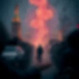 A conceptual illustration of power dynamics in society