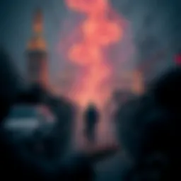 A conceptual illustration of power dynamics in society