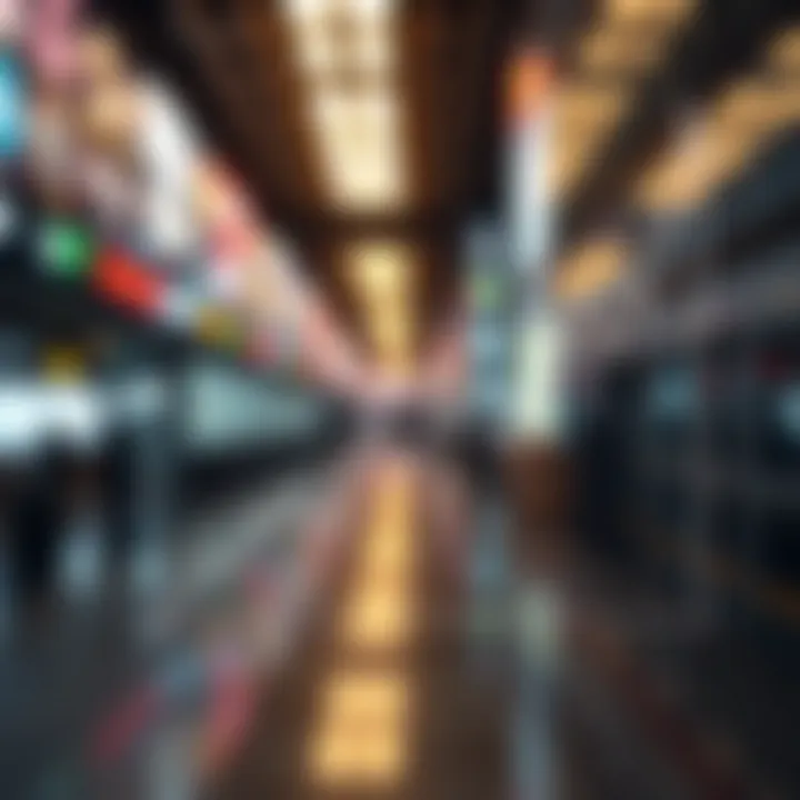 Graph showing extreme events in market volatility