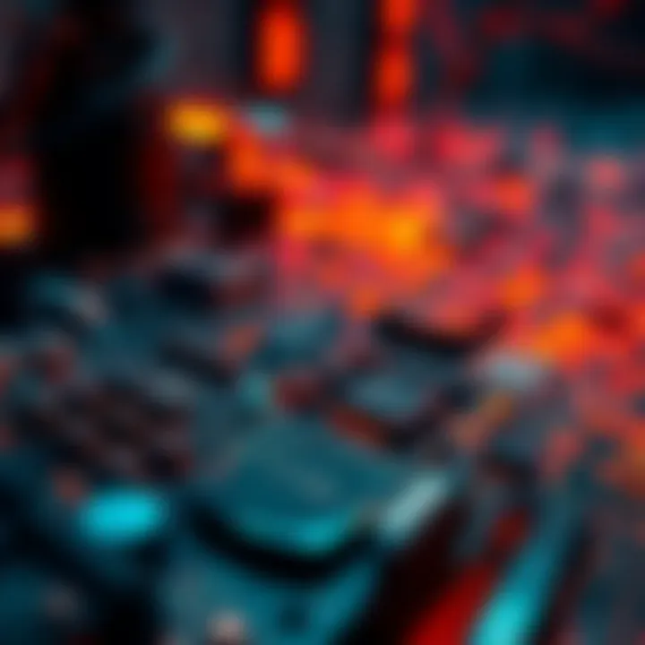 Factors Influencing Hash Rate Illustration depicting factors influencing hash rate fluctuations